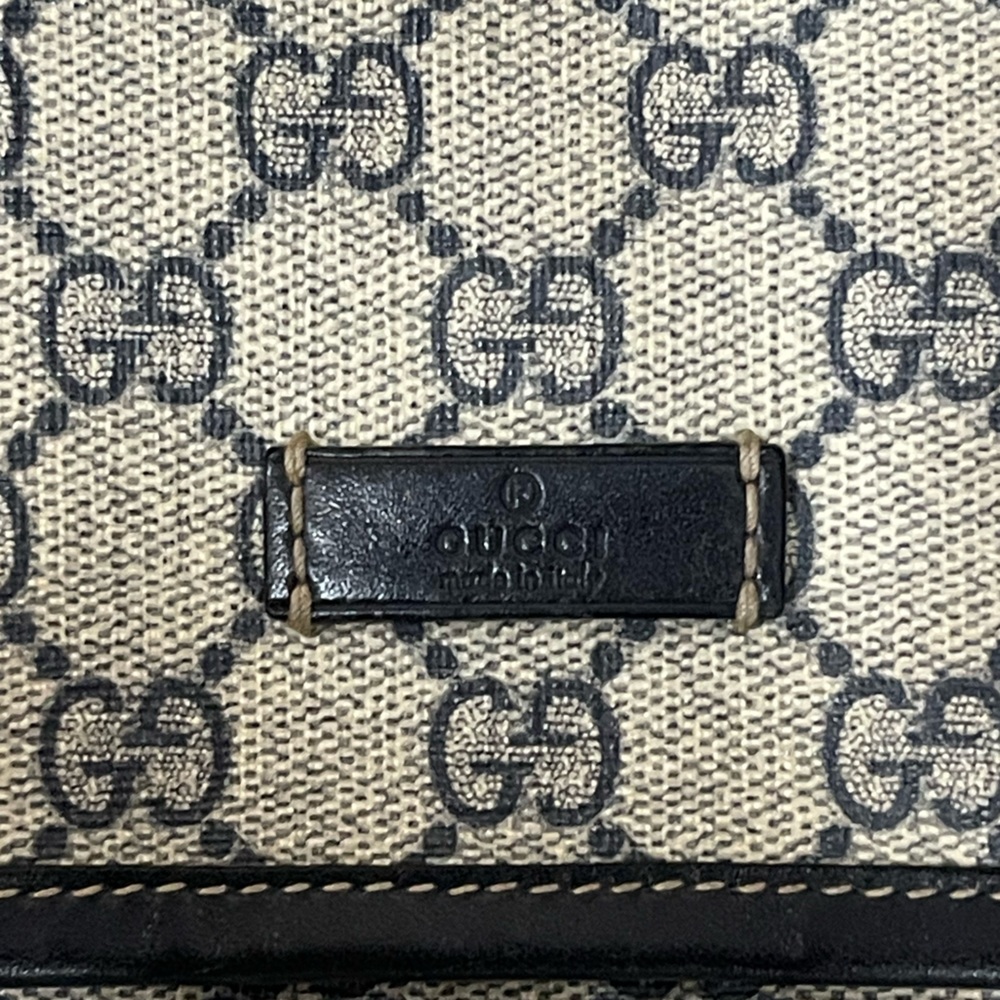 MEN GUCCI MONOGRAM SIDE BAG - Picture 8 of 8